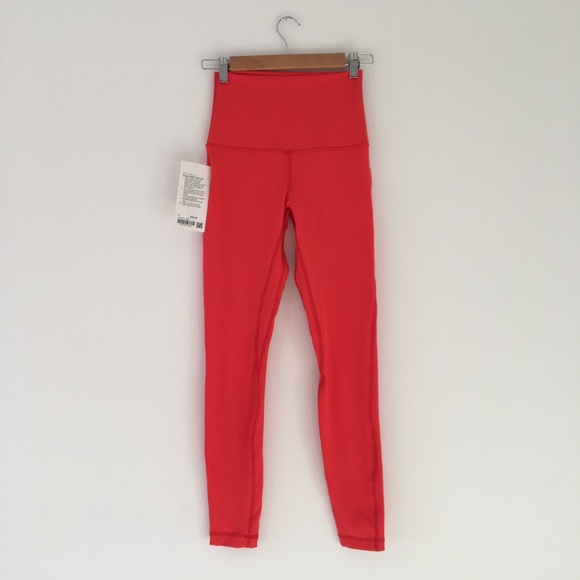lululemon athletica Pants - NWT Align SHR 28” Love Red Size 6